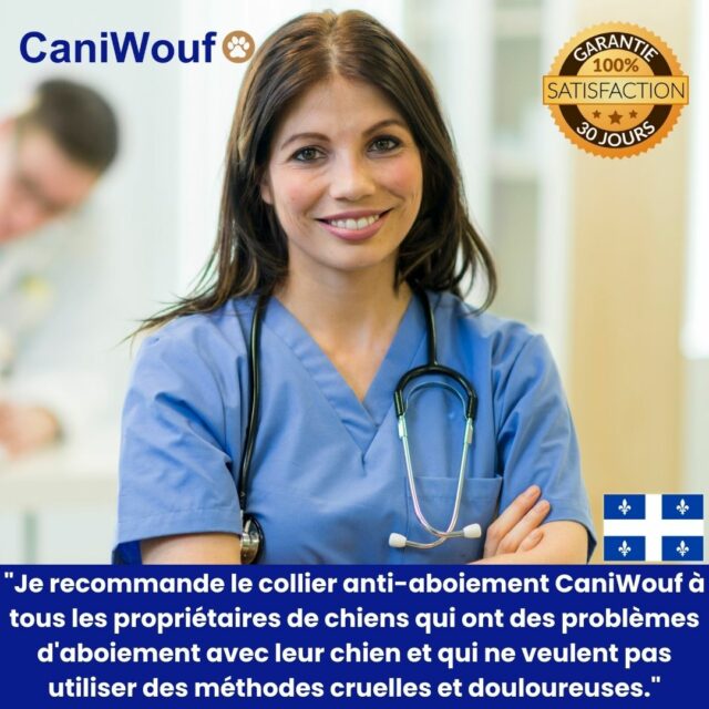 collier anti aboiement sans douleur et sans danger caniwouf w7ic8