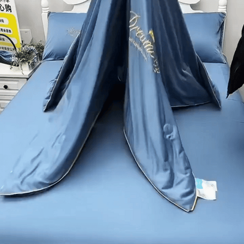 Couette rafraÃ®chissante d'Ã©tÃ© brodÃ©e