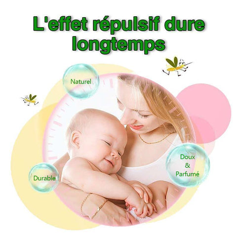 Patchs Anti-Moustiques - Formule Naturelle Pour les enfants et les adultes