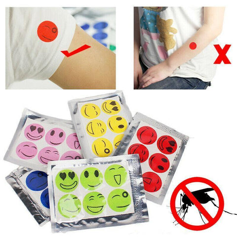 Patchs Anti-Moustiques - Formule Naturelle Pour les enfants et les adultes