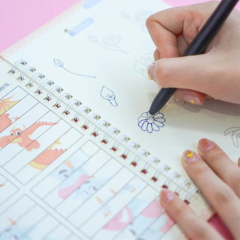 CalliPlay - Cahier d'Ã‰criture Educatif et RÃ©utilisable (3 Ã  9ans)