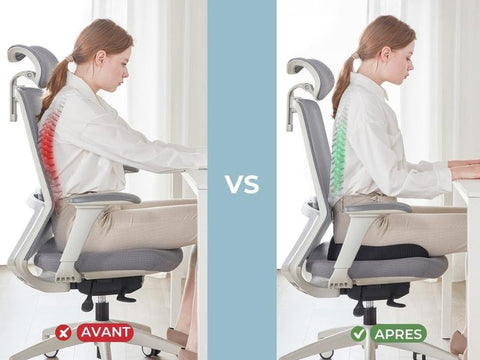 Coussin OrthopÃ©dique Cellsius Pour Soulager Les Douleurs Du Coccyx Et Lombaires
