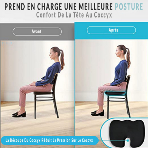 Coussin OrthopÃ©dique De SiÃ¨ge Anti-Pression