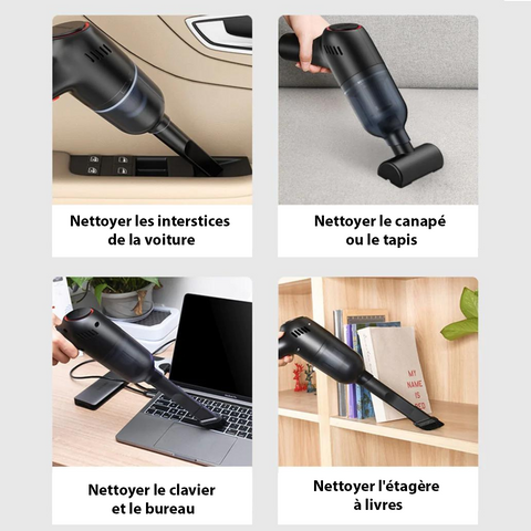 Mini aspirateur de voiture Quebecool 