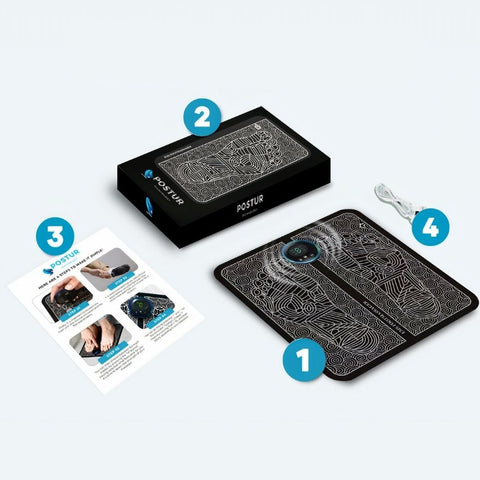 Postur Masseur de Pieds - Pour un soulagement durable de la douleur aux pieds
