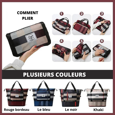 Sac de voyage pliable, de grande capacitÃ©