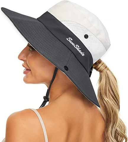 SUNSHADE - Chapeau de soleil pliable avec protection UV