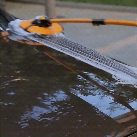 Brosse de lavage de voiture Ã  long manche tÃ©lescopique