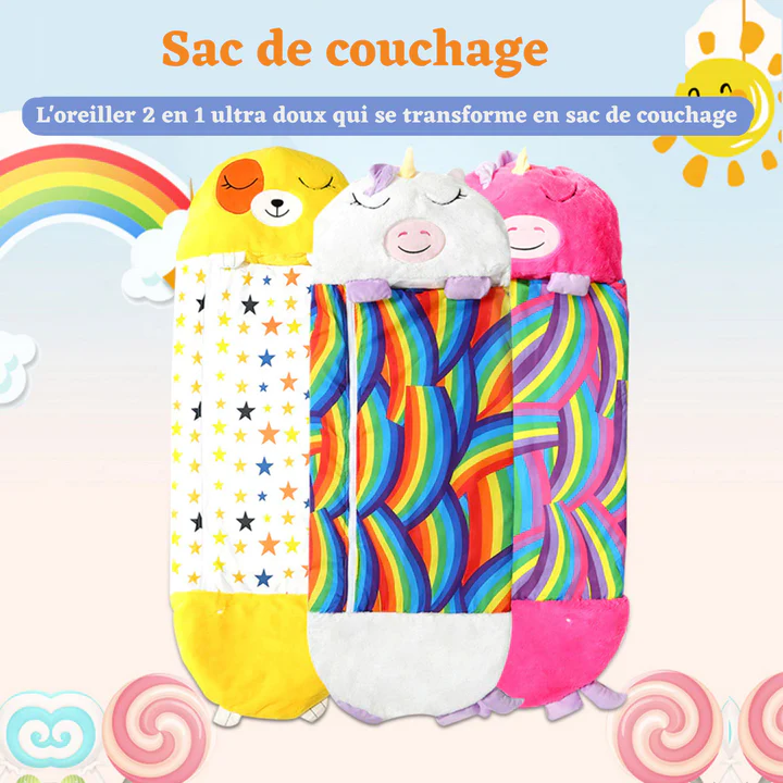 happy nappers sac de couchage pour enfants confortable et chaud v5oj5