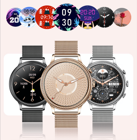 MONTRE CONNECTÃ‰E FEMME, APPELS ET SMS - Nouvelle Collection