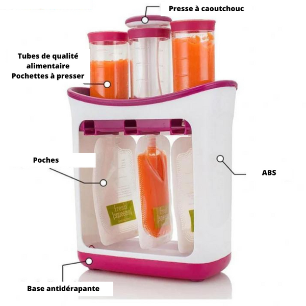 Station de presse-aliments pour enfants - SQUEEZIE