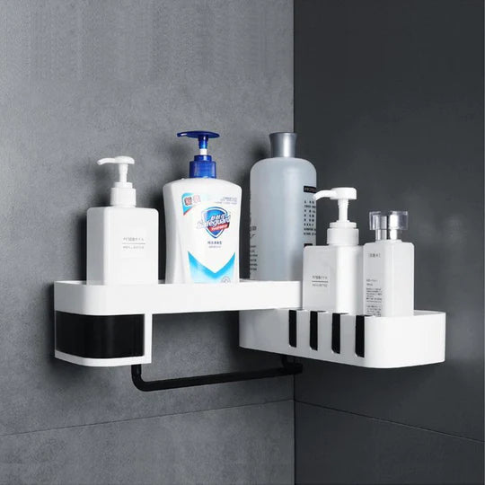 tagre de douche rangement montage rglable sans percer kp5t3