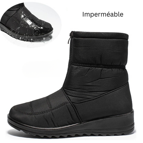 BOTTINES IMPERMÃ‰ABLES EN PELUCHE POUR FEMME - Nouvelle collection 2023