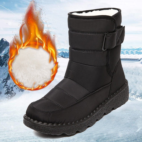 BOTTES DE NEIGE IMPERMÃ‰ABLES ET CONFORTABLES POUR FEMME