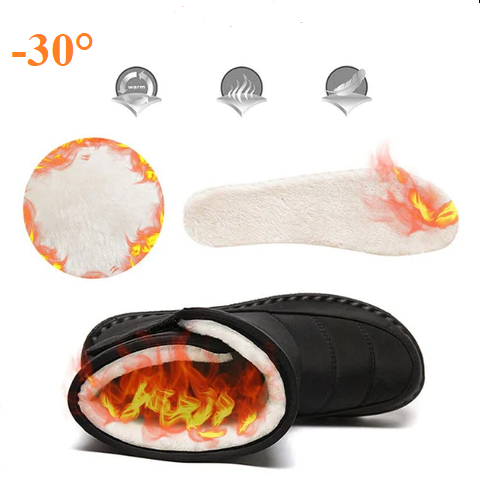 BOTTES DE NEIGE IMPERMÃ‰ABLES ET CONFORTABLES POUR FEMME