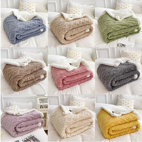 Couette en velours double face