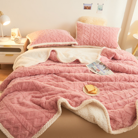 Couette en velours double face