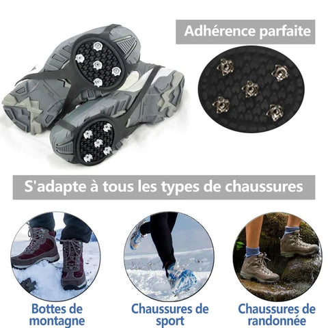 Semelles Ã  Crampons UltimeGrip! - Taille Standard