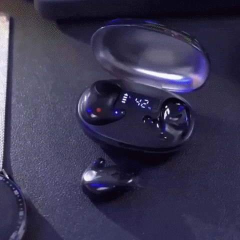 Ecouteurs sans fil Bluetooth 5.3 invisibles