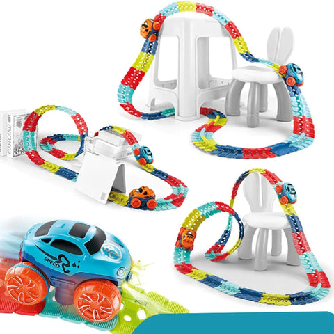 Montessori Track - Piste de machine ultra flexible