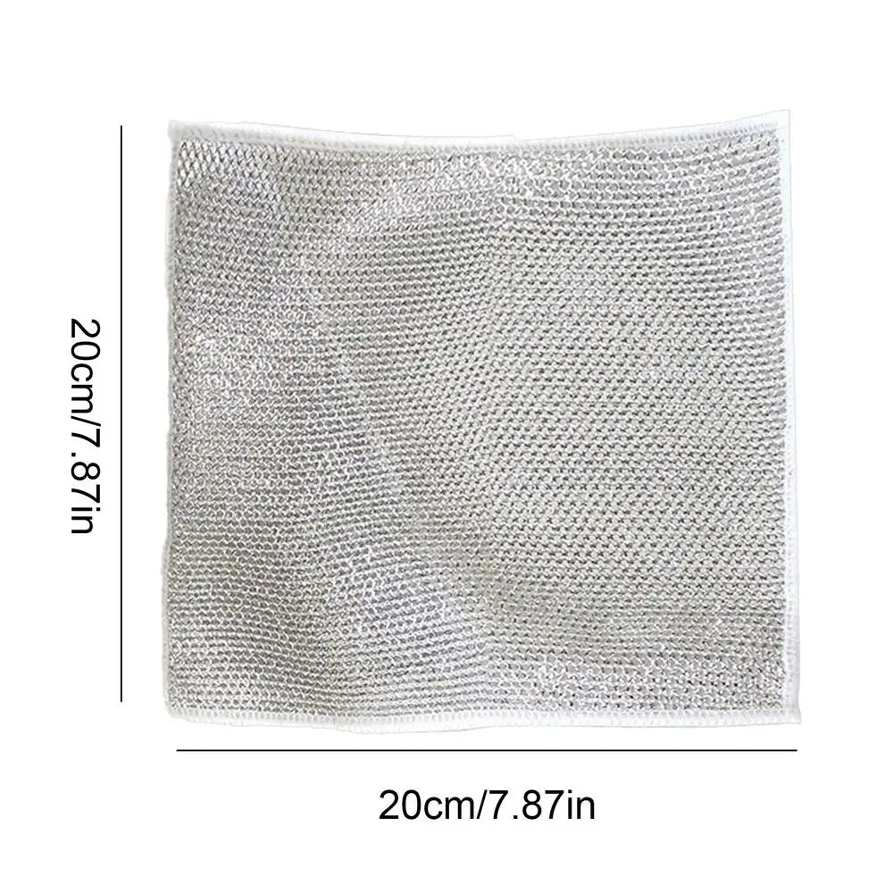 Chiffons Magiques MÃ©talliques pour la Vaisselle - RÃ©utilisable