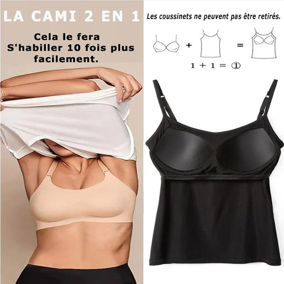 camisole ample avec soutien gorge intgr