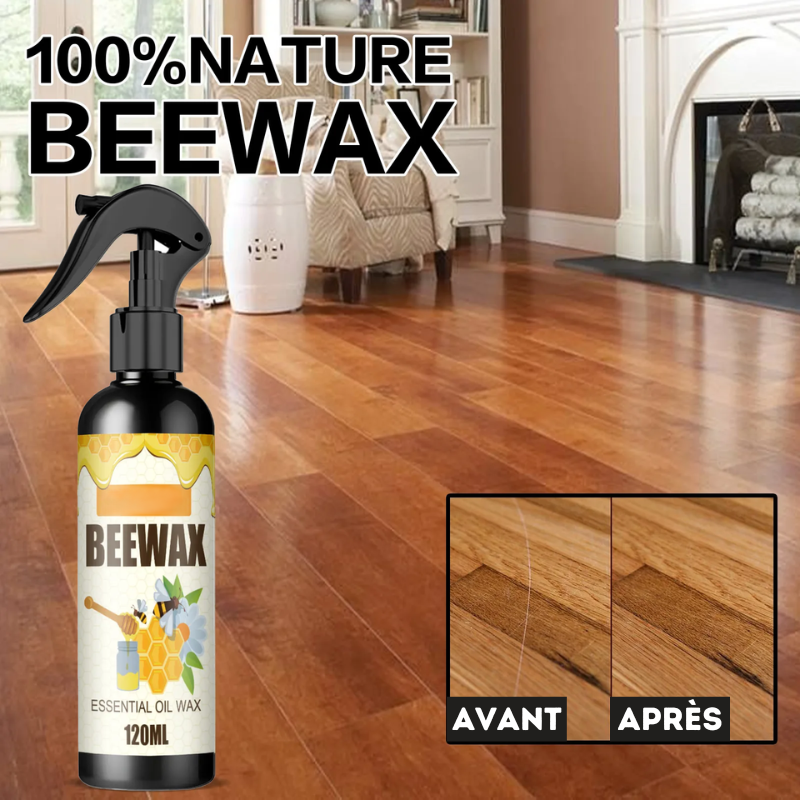Spray de Cire d'Abeille pour Meubles 100% naturel
