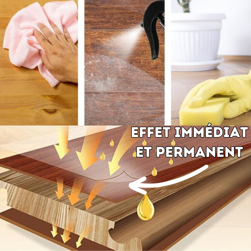 Spray de Cire d'Abeille pour Meubles 100% naturel