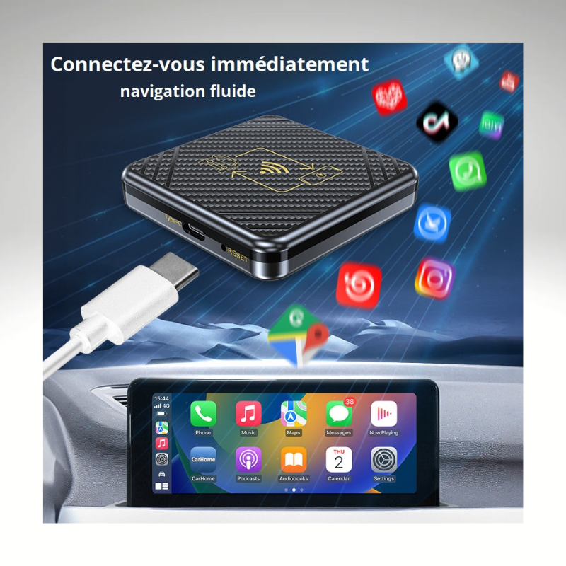 Convertisseur CarPlay sans fil SmartDrive