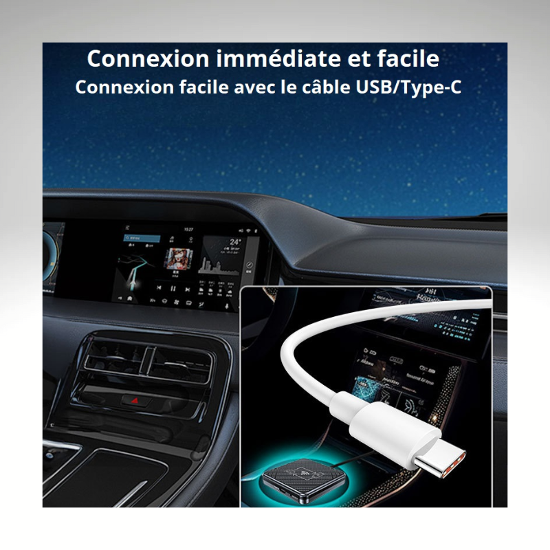 Convertisseur CarPlay sans fil SmartDrive