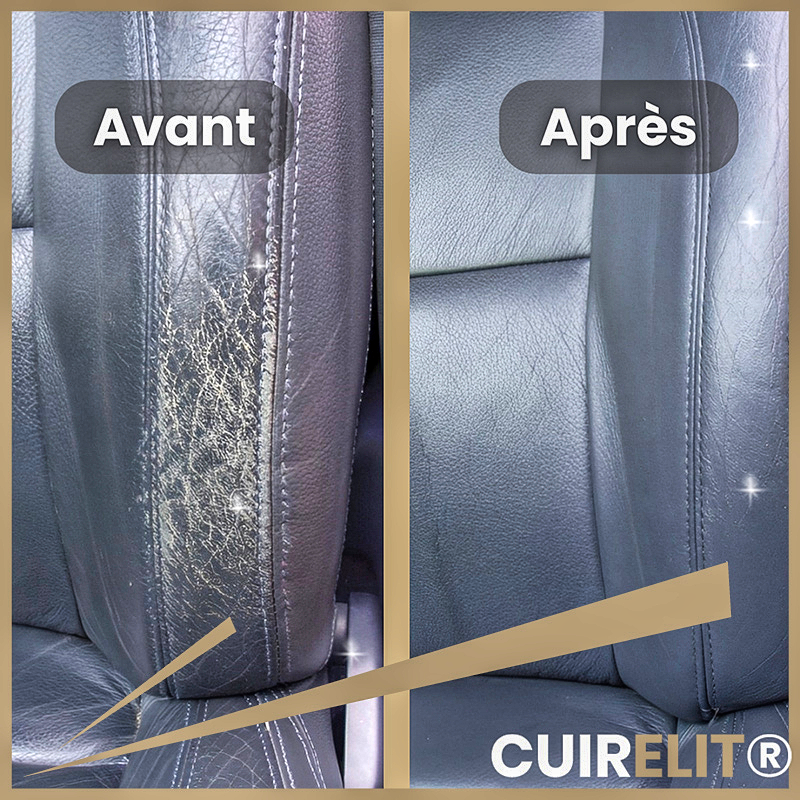CUIRELIT: Restaurez Votre Cuir en 10 Minutes - Gel de Réparation Rapide et Efficace - Garantie d'Économies