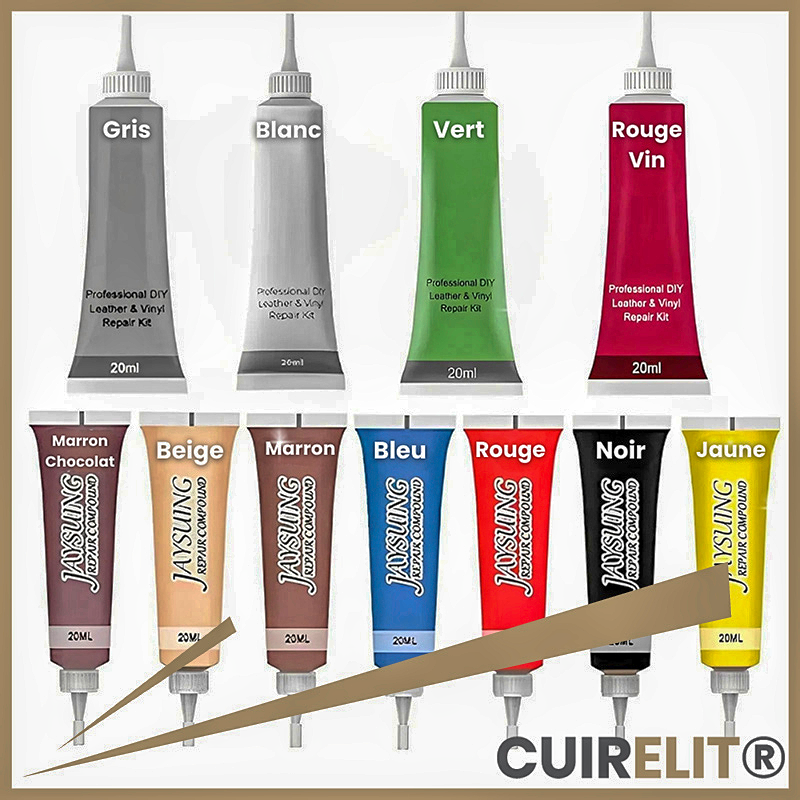 CUIRELIT: Restaurez Votre Cuir en 10 Minutes - Gel de Réparation Rapide et Efficace - Garantie d'Économies