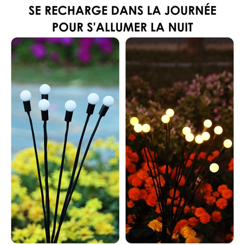 Lampes LED Lucioles à Énergie Solaire