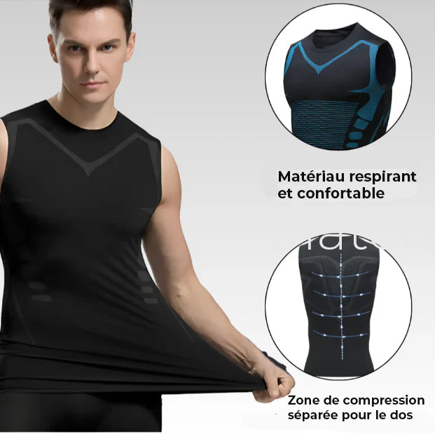VitalVest | Débardeur Minceur Pour Homme (2 POUR 1)