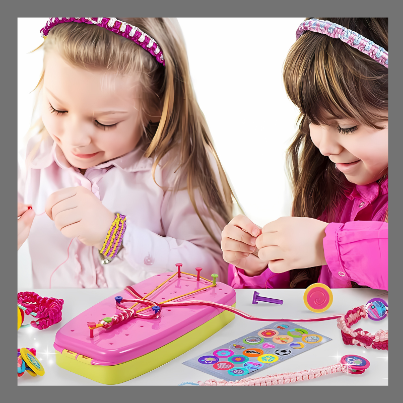 kit de tressage de bracelets colors berda qubec